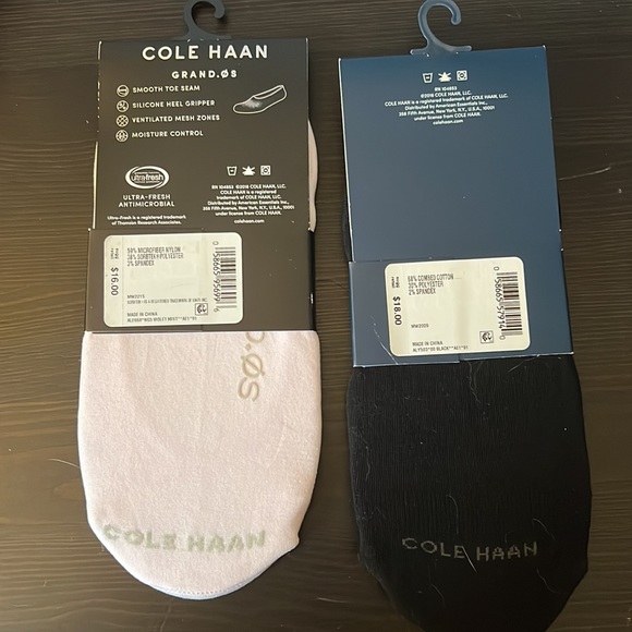 Cole Han womens no show liner socks - Picture 2 of 2